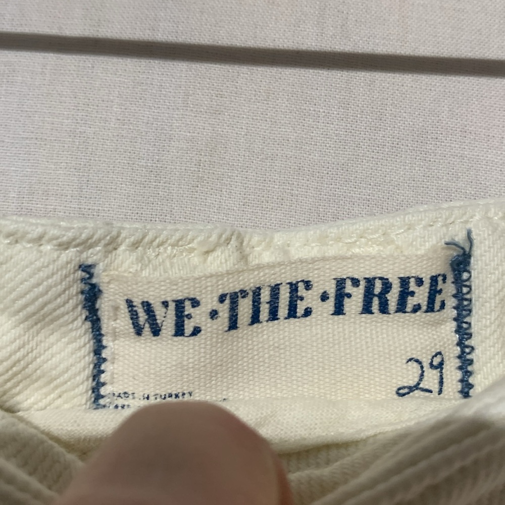 Free People We the Free Cream Tiered Midi Skirt - Picture 5 of 9